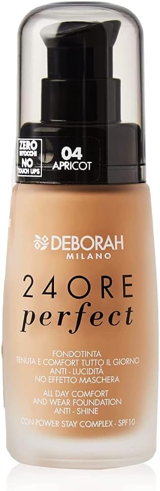 Deborah Makeup podkladová báze 24H Perfect 4 Apricot 30 ml