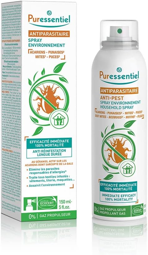 Puressentiel - Sanitární prostředek - Antiparazitní sprej na textil 150 ml