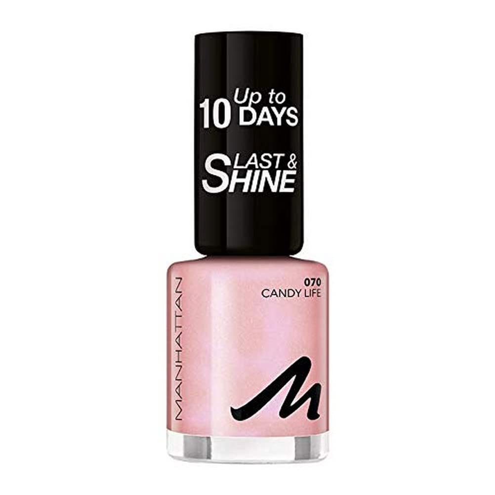 Lak na nehty 070 Candy life Last & Shine, 8 ml Manhattan