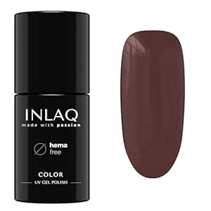 INLAQ Nail Polish Brown Hema Free 6 ml