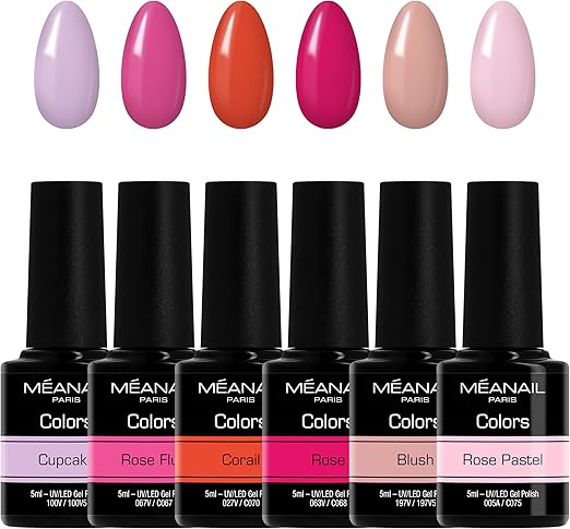 Méanail Meanail Paris Gel Nail Polish Set 6x8ml