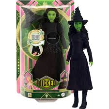 Mattel Universal Wicked Zpívající Elphaba Módní panenka a doplňky