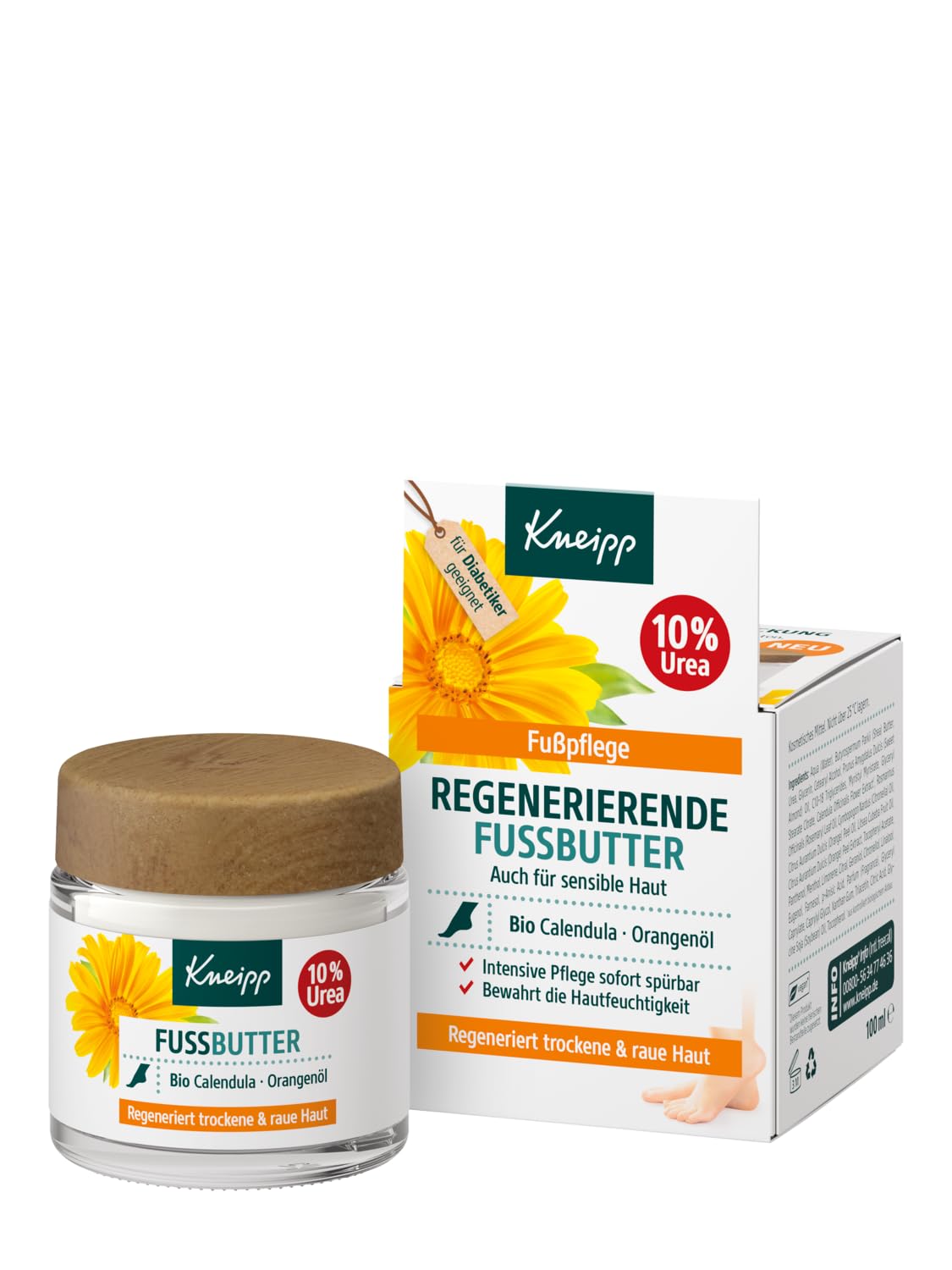 Kneipp regenerační máslo na nohy 100 ml