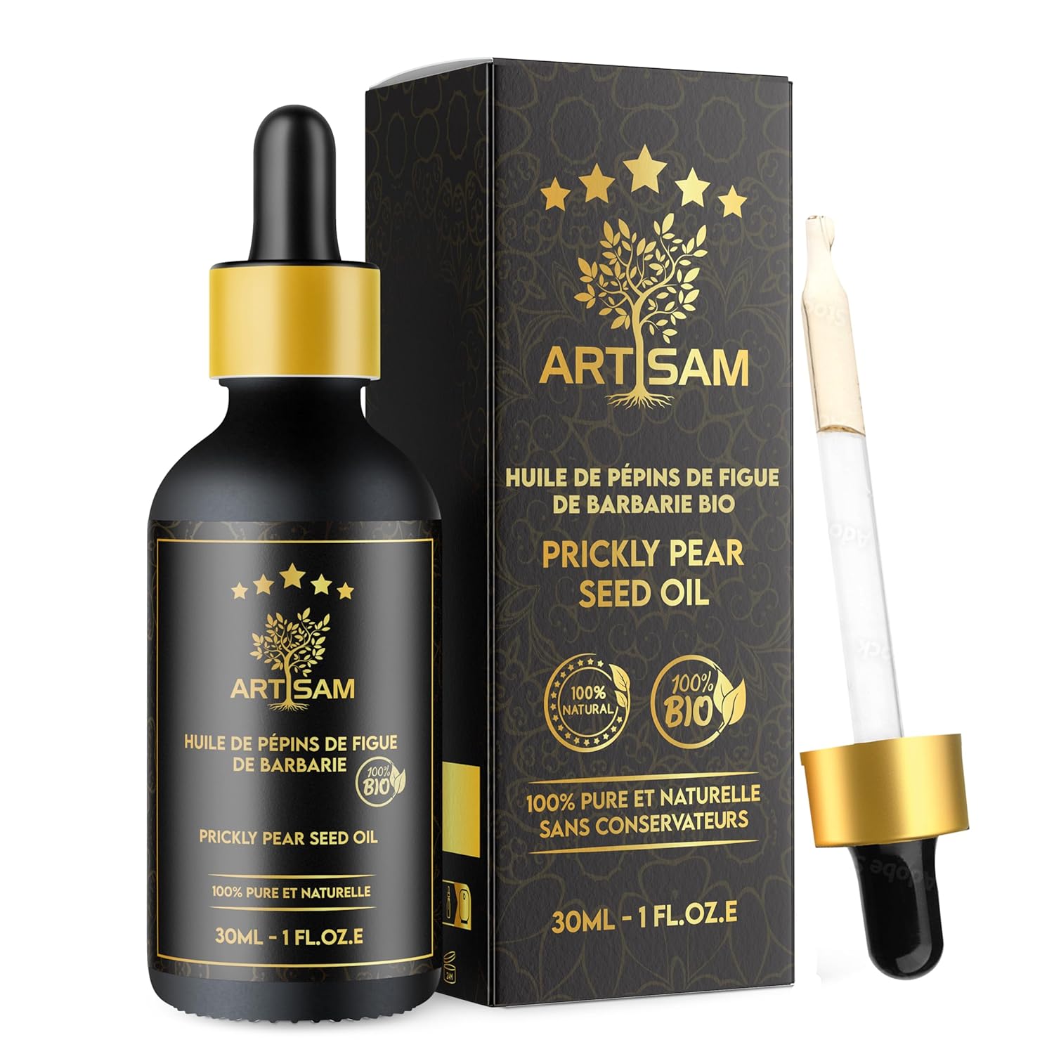 Artisam olej proti stárnutí z organických kaktusových hrušek 30 ml