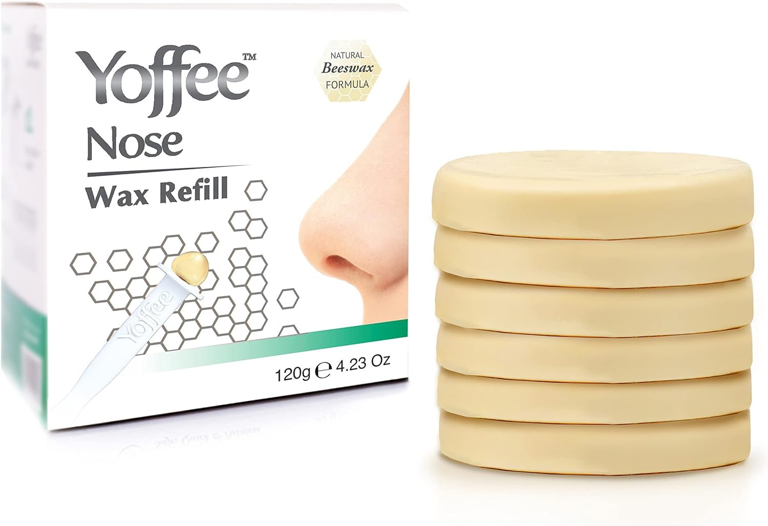 Yoffee Náplň do vosku na chloupky v nose 120g