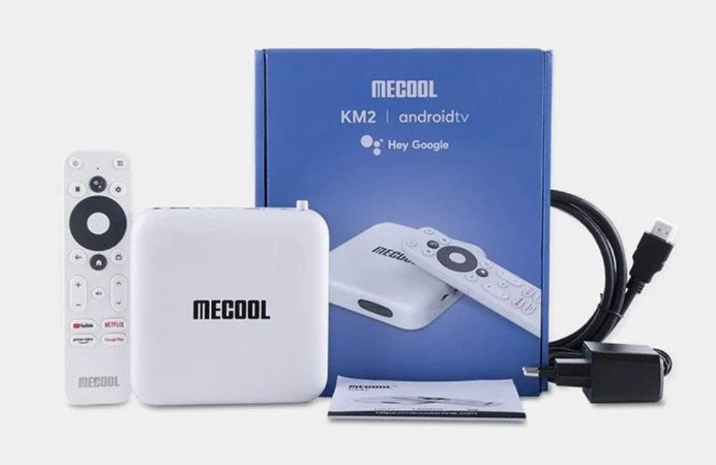 MECOOL KM2 Inteligentní Android TV Box s 4K rozlišením - Zánovní