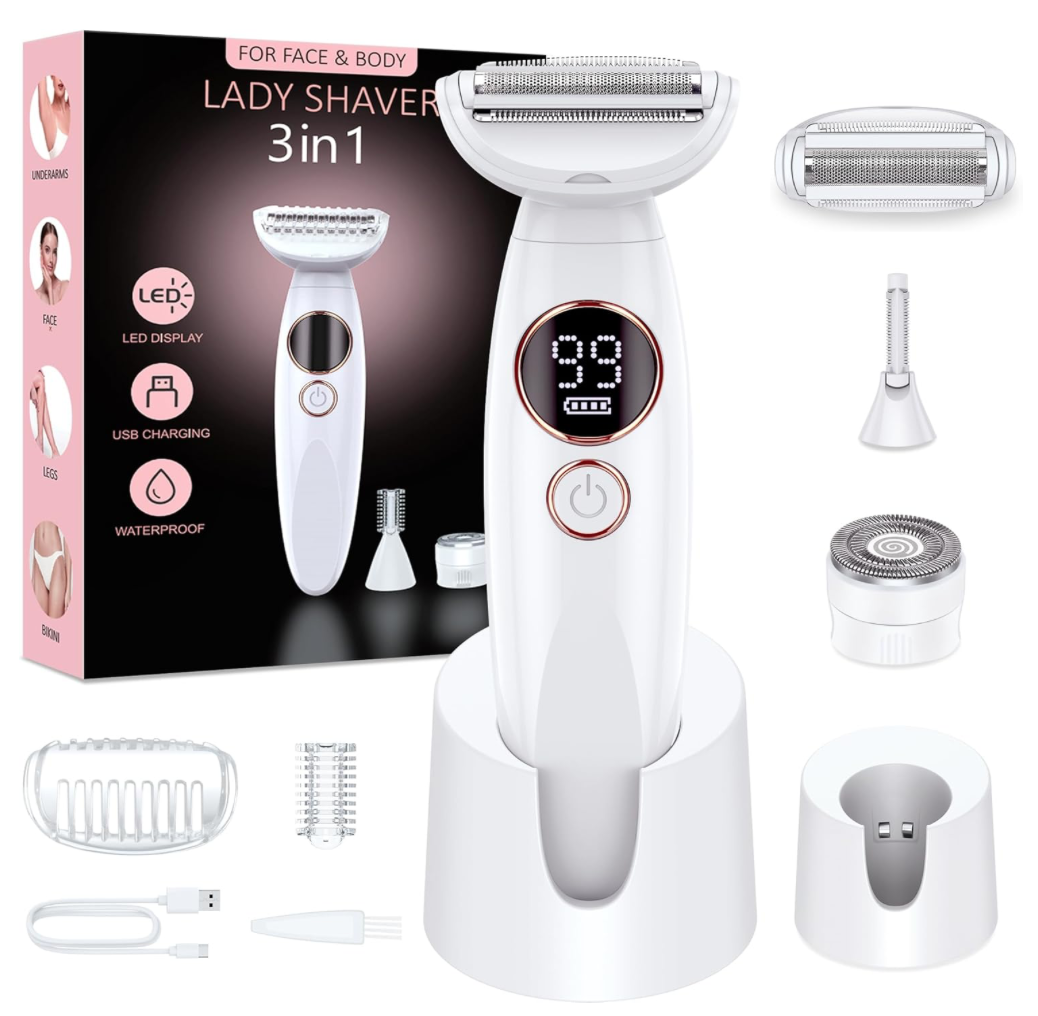 Lady Shaver 3v1 | Multifunkční holicí strojek - Zánovní