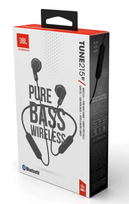 JBL Tune 215BT Black (by HARMAN)