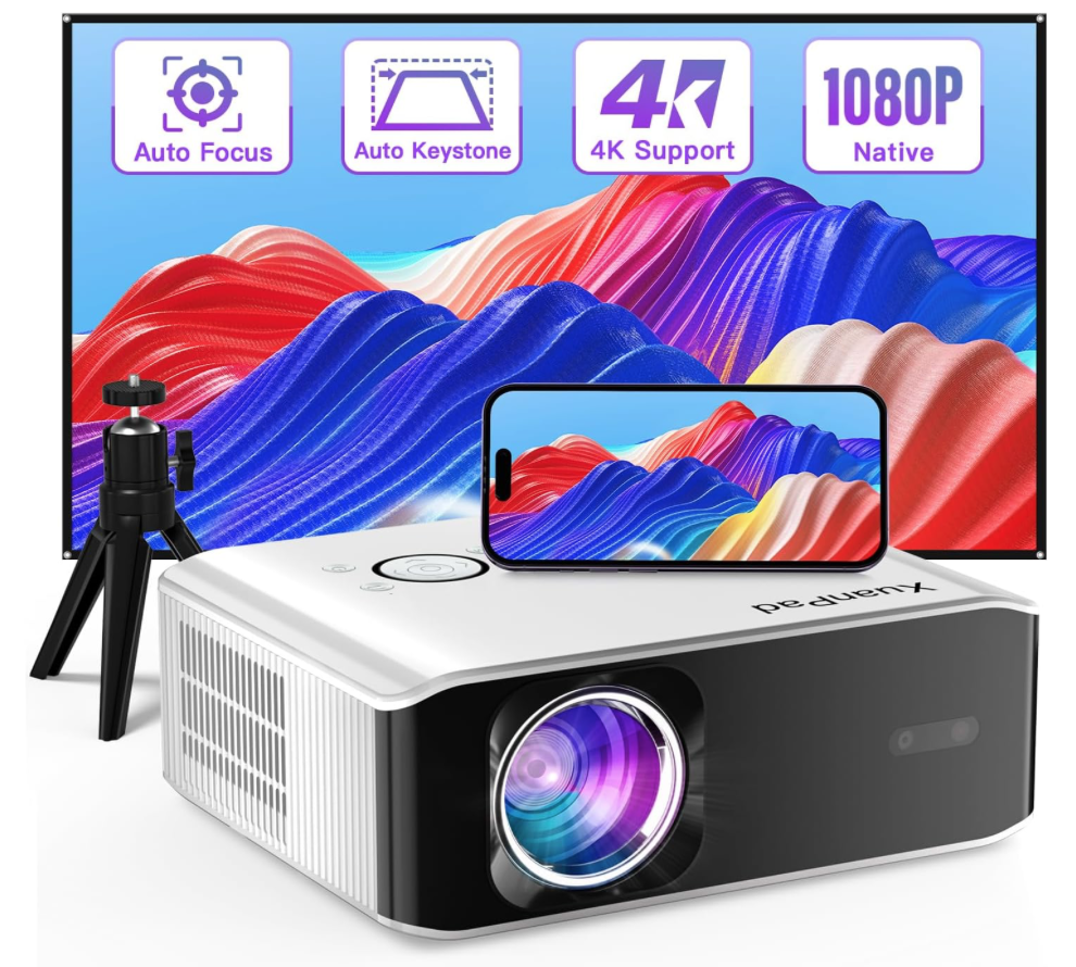 XuanPad Filmový projektor Wifi, Bluetooth - Zánovní