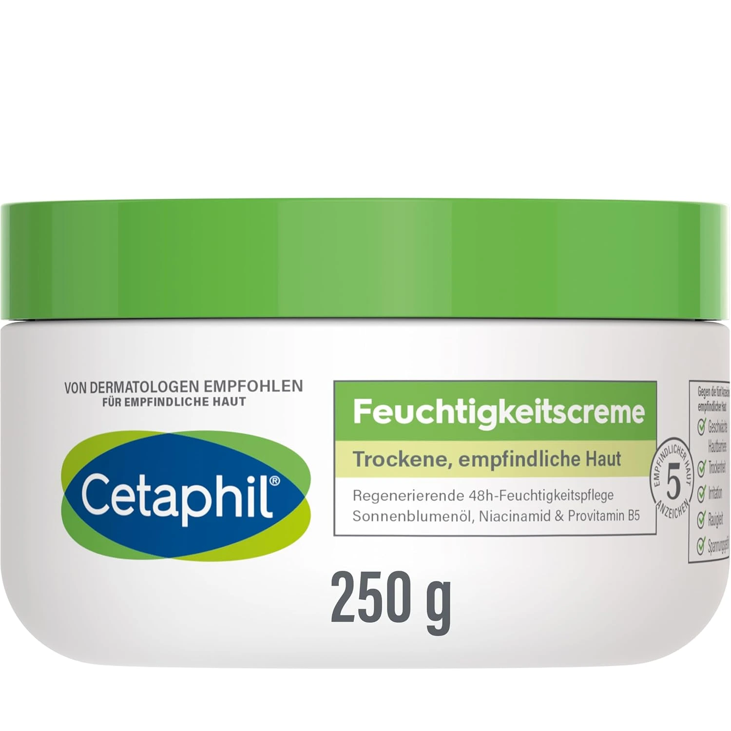 Cetaphil Cetaphil, Moisturizing Cream, hydratační krém, 250 g
