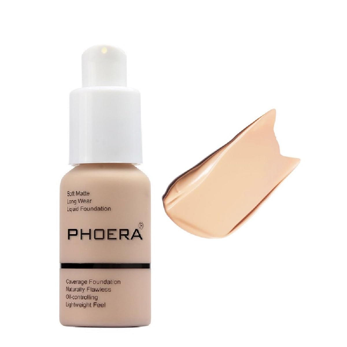 PHOERA - Plně krycí základ, 102,NUDE 30ml