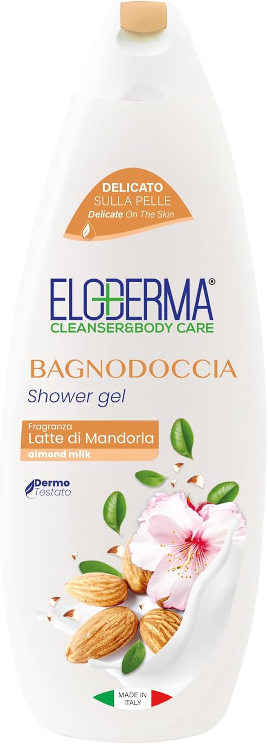 ELODERMA Sprchový gel s mandlovým mlékem 600 ml