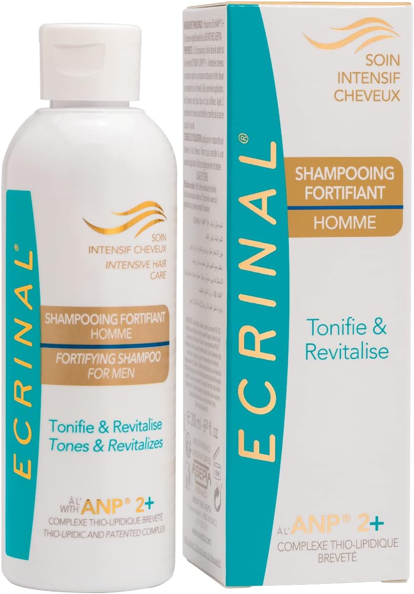Levně ECRINAL - POSILUJÍCÍ ŠAMPON PRO MUŽE S ANP®2+ - 200 ML
