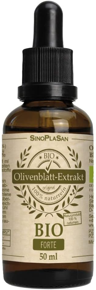 Levně SinoPlaSan Organický extrakt z olivových listů Forte 50 ml