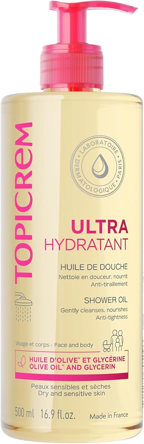 Topicrem - ultrahydratační sprchový olej 500 ml