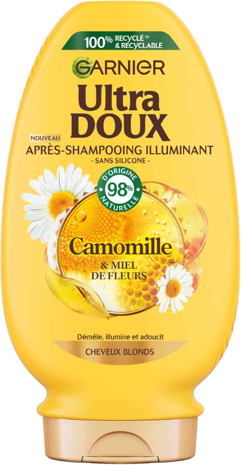 Garnier Ultra Doux rozjasňující kondicionér Harmanček 250 ml