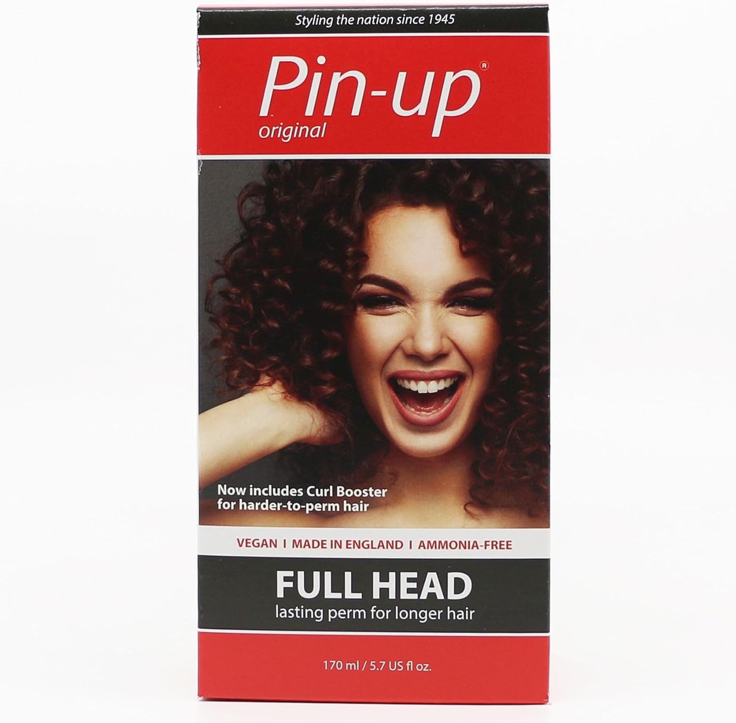 Levně Pin Up Full Head Domácí permanentní sada pro dlouhotrvající a přirozené lokny 170 ml