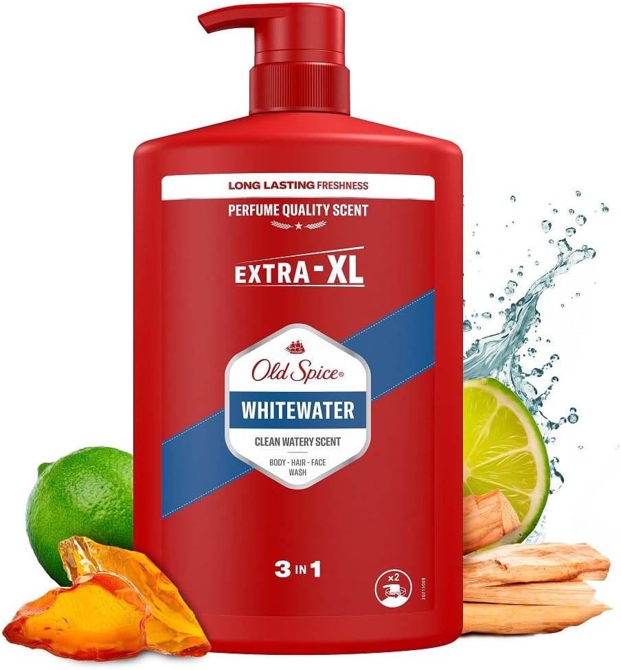 Old Spice Whitewater pánský sprchový gel a šampon 3in1 1000 ml