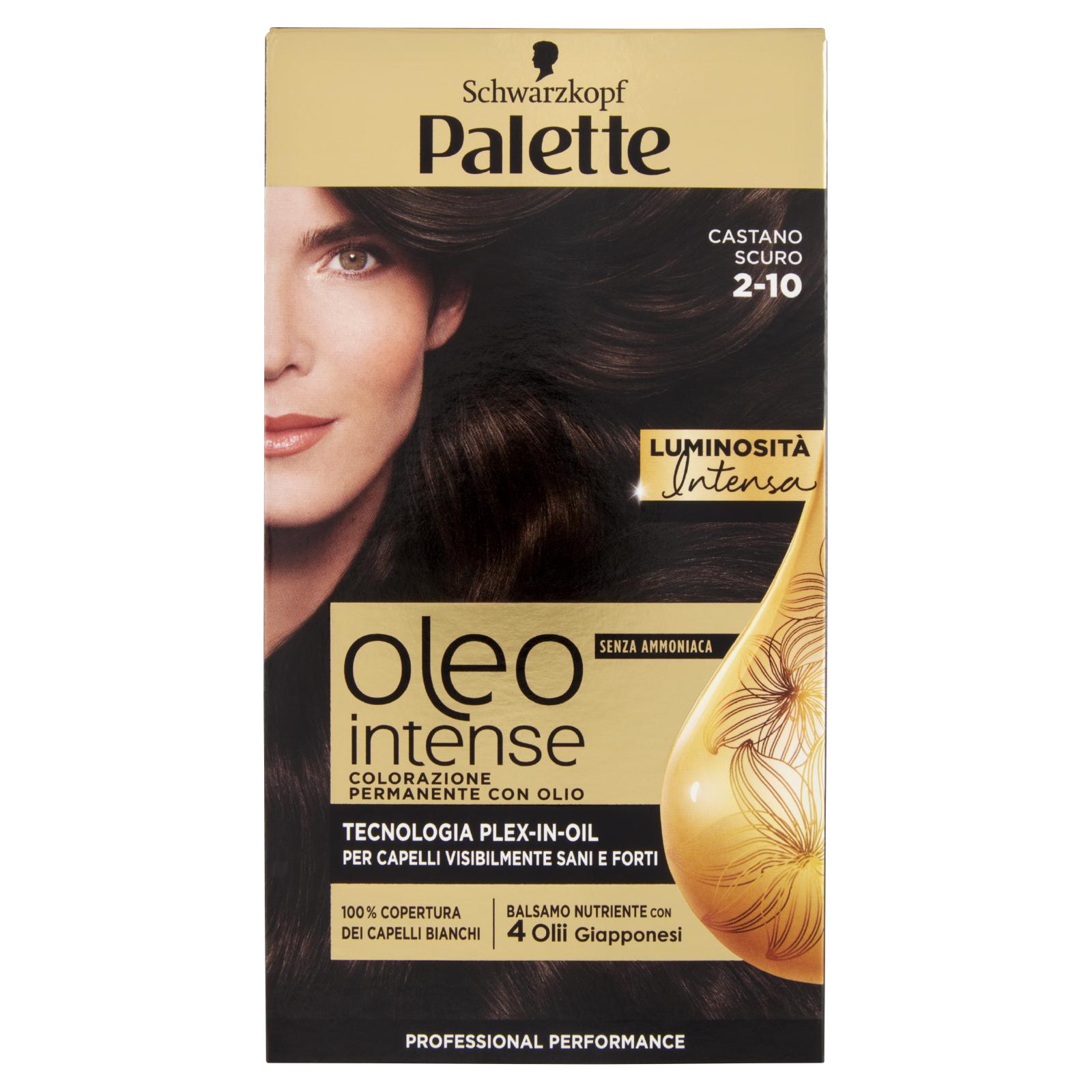 Schwarzkopf Intenzivní olejová paleta tmavě hnědá 2-10 Bez amoniaku