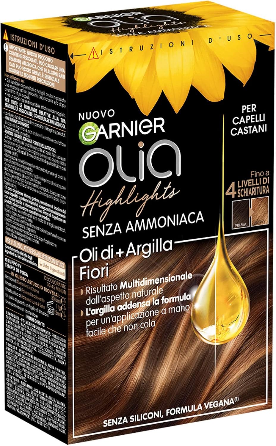 Garnier - Olia -  Melír pro hnedé vlasy