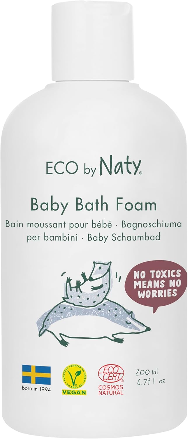 Eco by Naty Eco by Naty, Dětská pěna do koupele 200 ml
