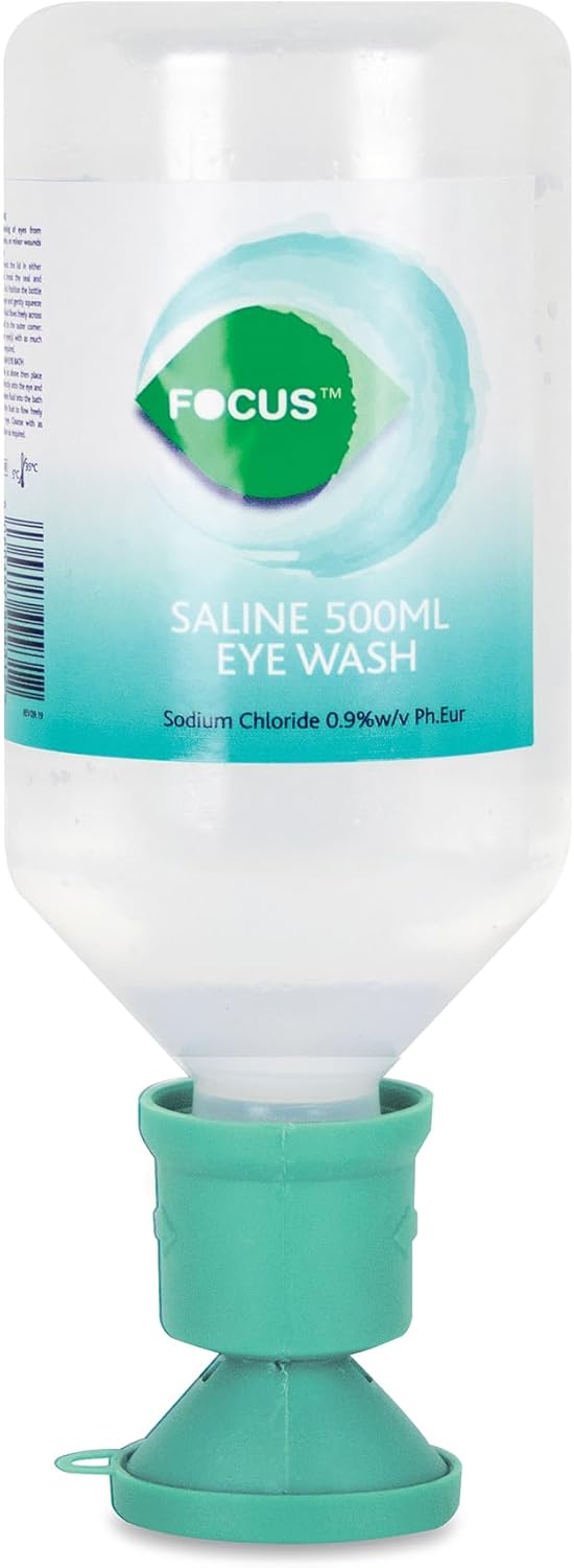 Levně Reliance Medical Focus Fyziologický roztok na výplach očí 500 ml-chybějící kolík