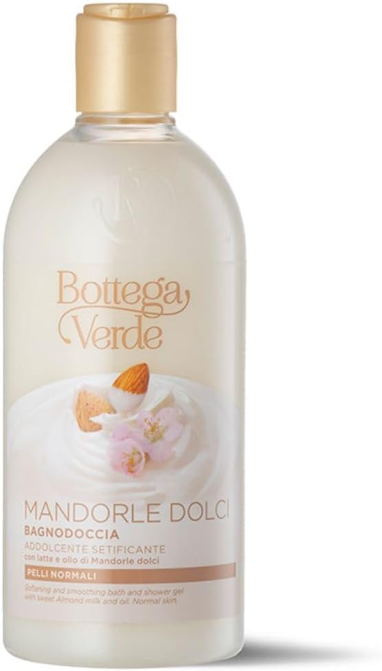 BottegaVerde Bottega Verde sprchový gel s mlékem a olejem ze sladkých mandlí, 400 ml