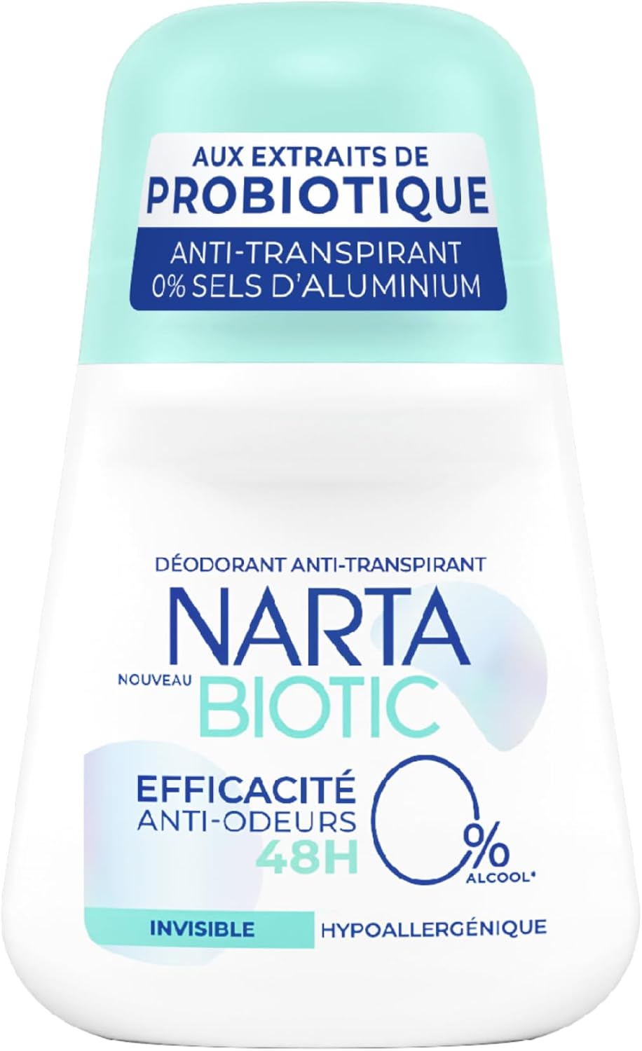 Narta Biotic Invisible Roll-on deodorant 50 ml