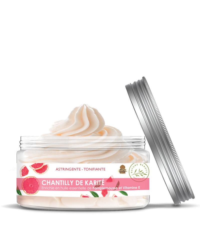Maroc Argan Chantilly Shea Grapfruit  Super hydratační maska na vlasy a pleť 100 ml