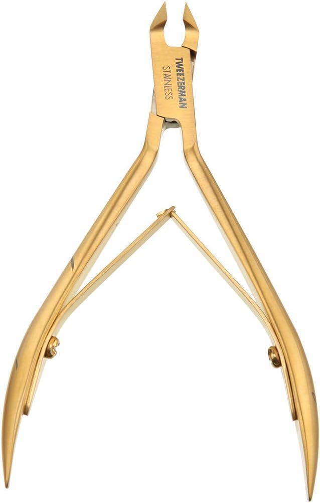 Tweezerman Ultra Precision nůžky na kůžičku - Zlaté vydání