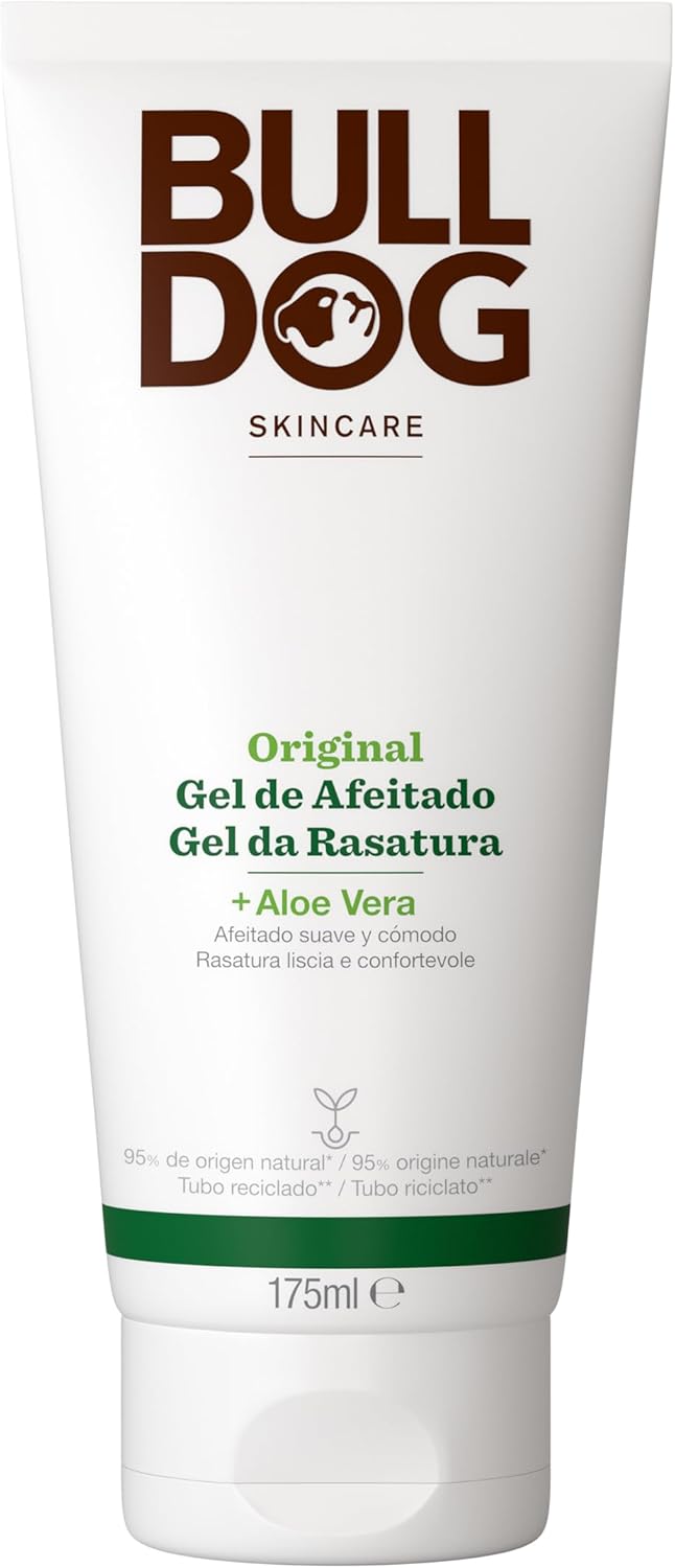 Bull Dog Čisticí gel a pěna na obličej original + aloe 175 ml