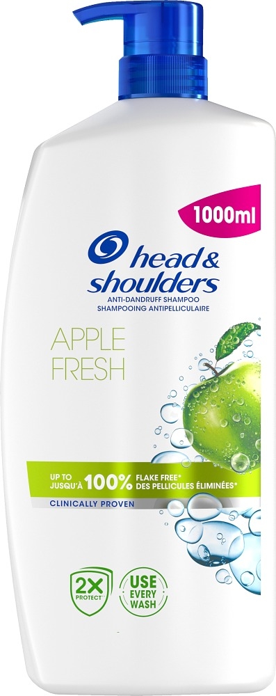 Head & Shoulders head&shoulders Šampon proti lupům Apple Fresh, 1000ml