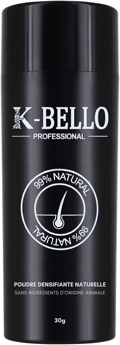 K-Bello Zhušťující pudr na vlasy - Medium Brown 30 g