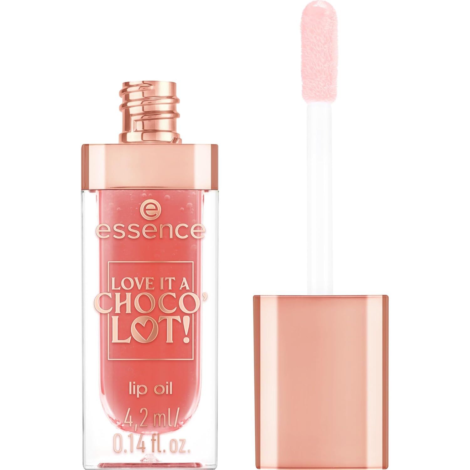 Levně Essence Love It A CHOCO' LOT! Olej na rty, lesk na rty, č. 01 4,2 ml