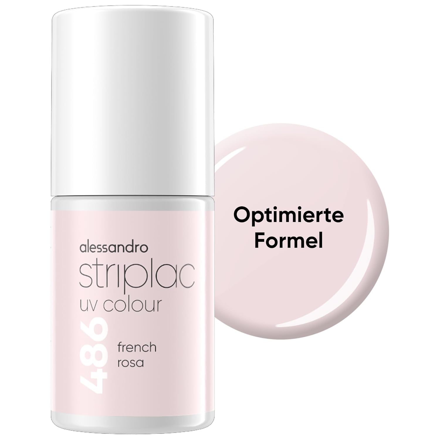 Alessandro Striplac UV color486 French Rosé UV lak 6,5ml