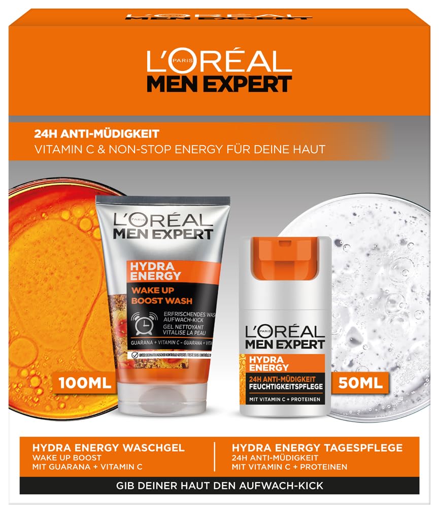 L'Oréal Men Expert Hydra energy Sada péče o unavenou pleť