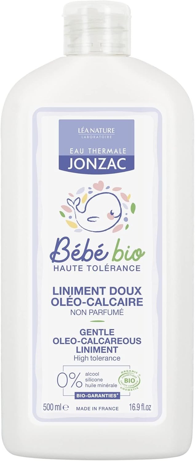 JONZAC Bébé Bio Gentle Dermo čisticí gel na vlasy a tělo 500 ml