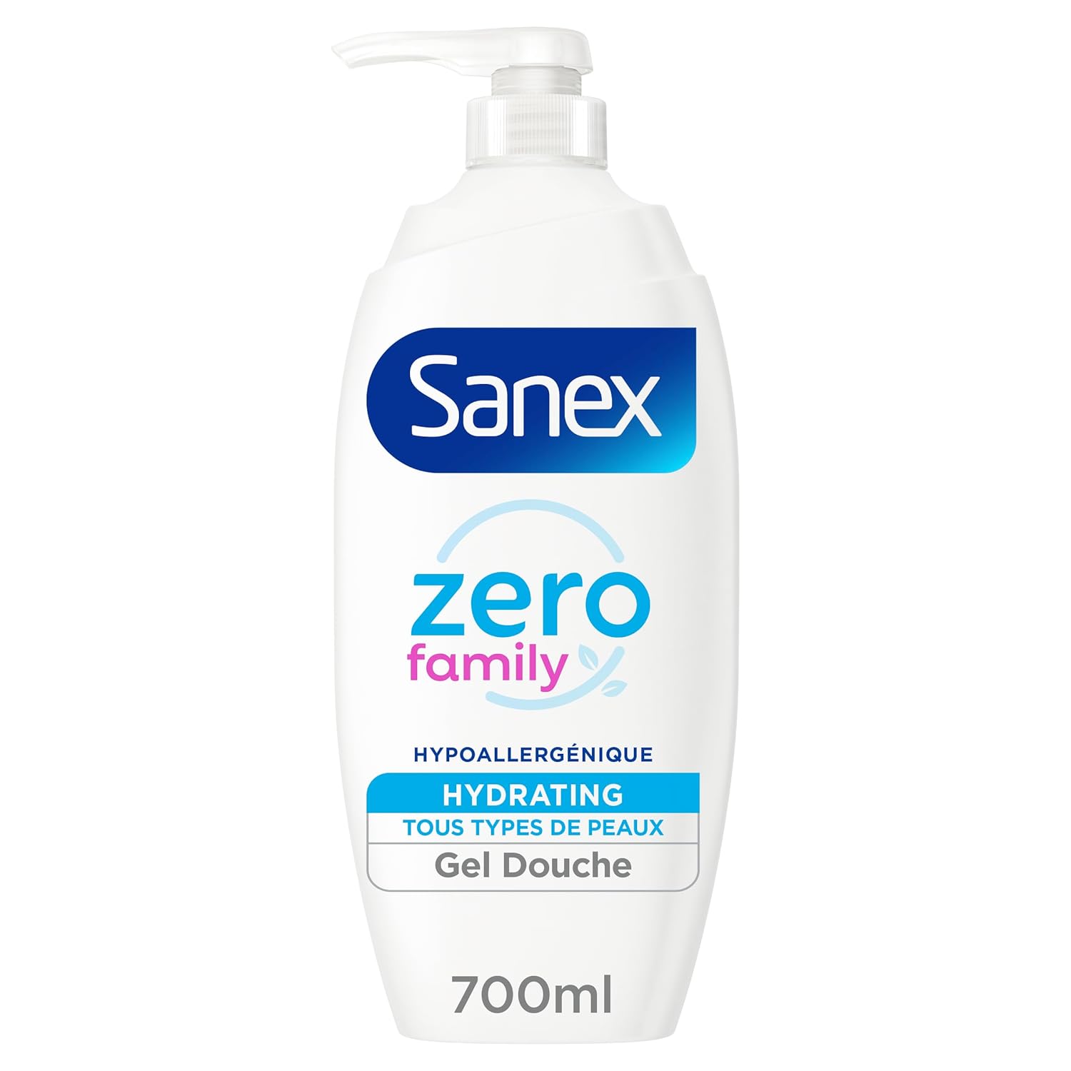Sanex Zero Family sprchový gel bez mýdla - 700 ml