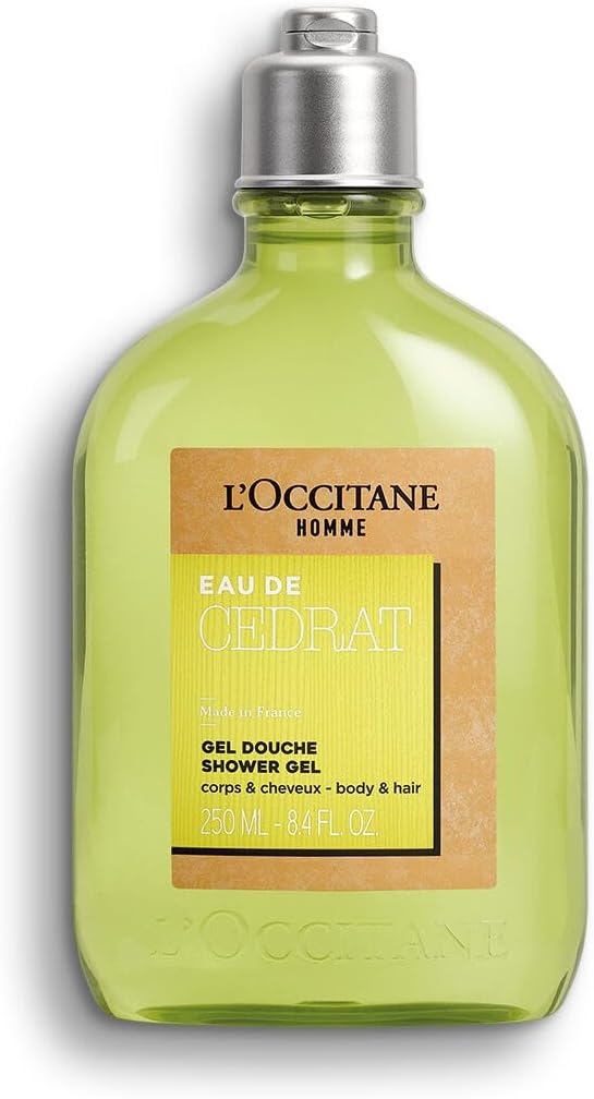 L'OCCITANE Homme Eau de Cedrat 2v1 šampon a sprchový gel 250 ml