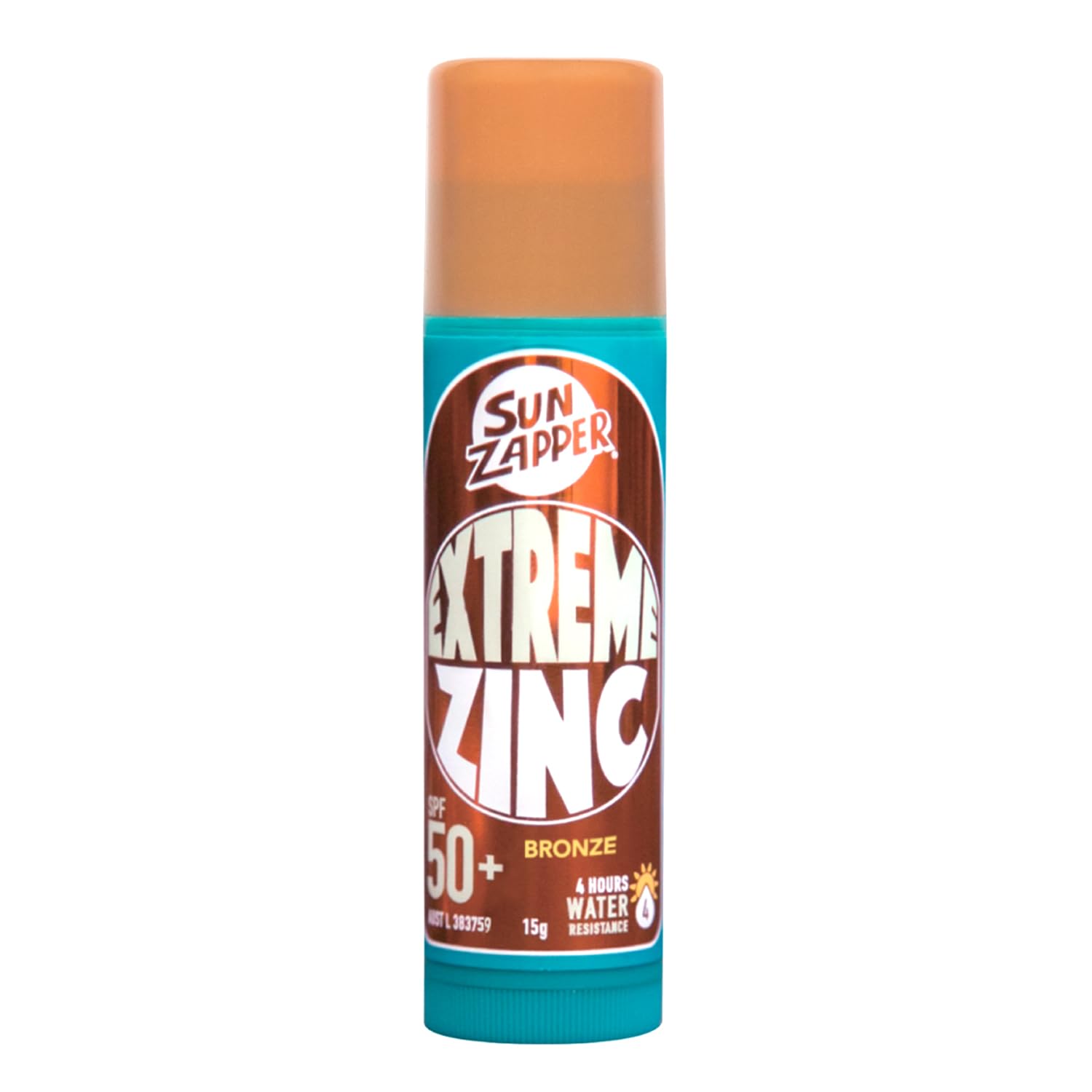 Sun Zapper Extreme BRONZE zinková tyčinka SPF 50+ 15g-exp:5/25