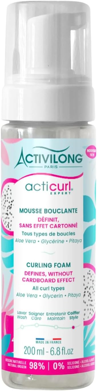 Activilong - Acticurl Expert pěna pro všechny typy kudrlin 200 ml (Bez víčka)
