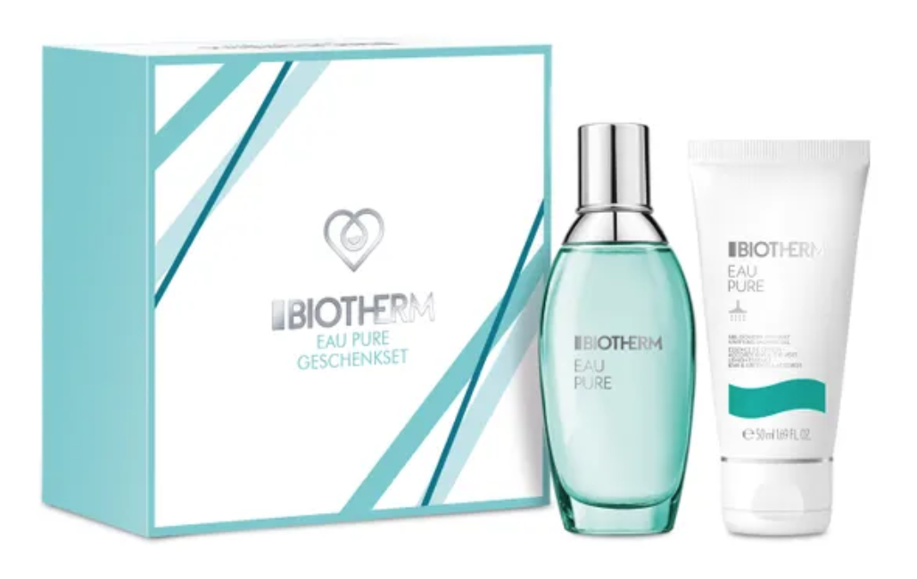 BIOTHERM Eau Pure Dárková sada, Eau Pure 50 ml + sprchový gel 50 ml