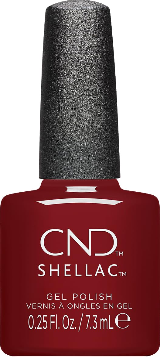 CND Shellac gel polish Take Root 7,3ml-473 red brown