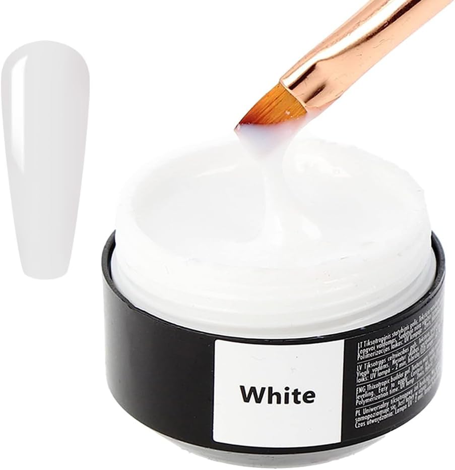 Sincero Salon odstín WHITE 24-202 Builder Gel na nehty 15ml