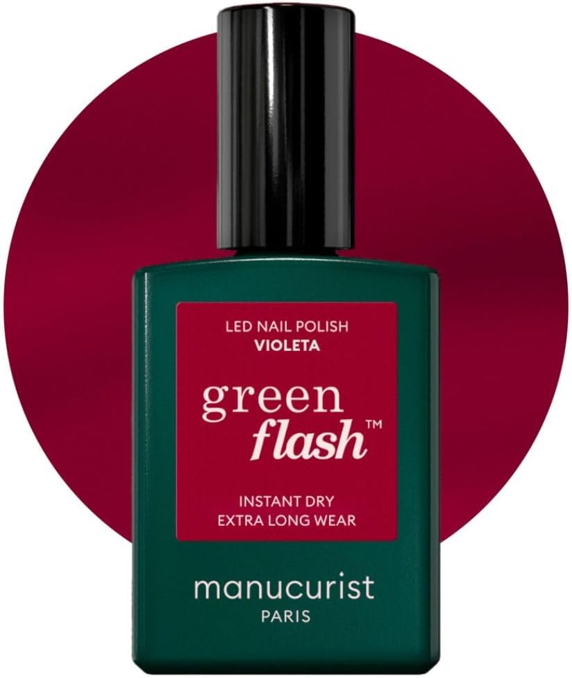 Manucurist Green Flash gel lak na nehty, odstín Violeta, 15 ml
