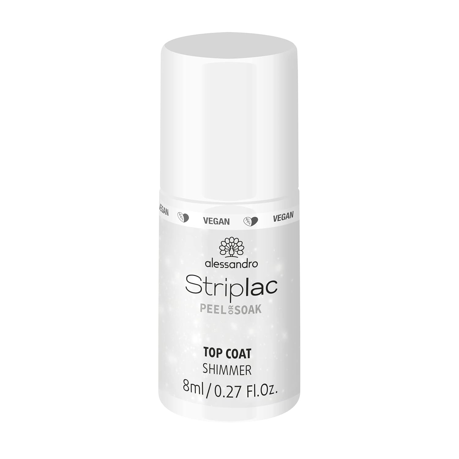 Alessandro Striplac Peel or Soak Top Coat Shimmer 8 ml