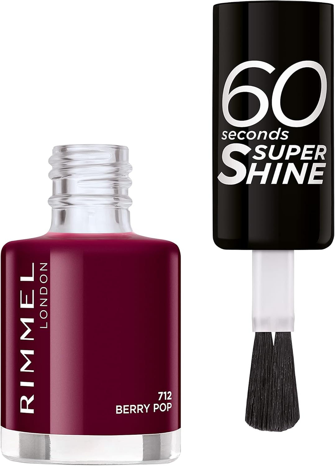 Rimmel London 60 Seconds Lak na nehty 8 ml 712 Berry pop