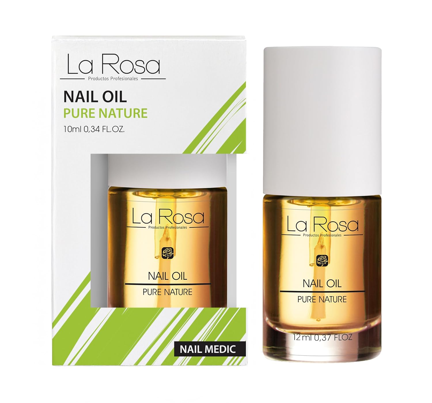 Levně La Rosa - Nail Medic - NAIL OIL - mandlový olej – 10 ml-poškozená krabice
