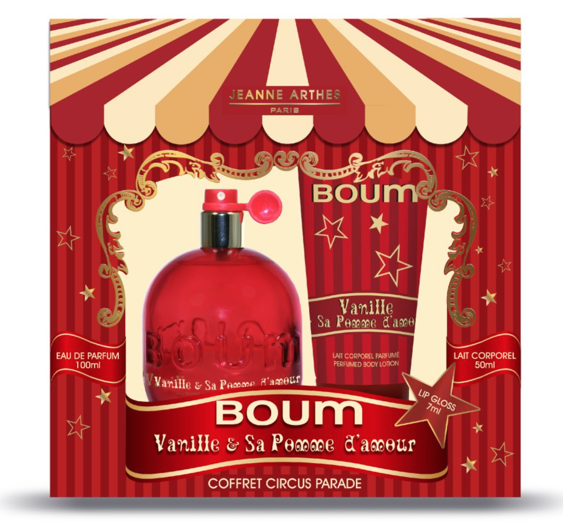 JEANNE ARTHES Boum Coffret Circus Parade, Dárková sada