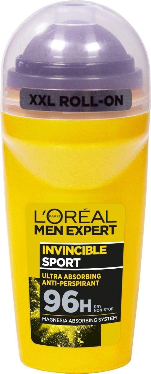 L'Oréal L'Oreal Paris Men Expert Invincible SPORT 96H antiperspirant roll-on deodorant 50 ml